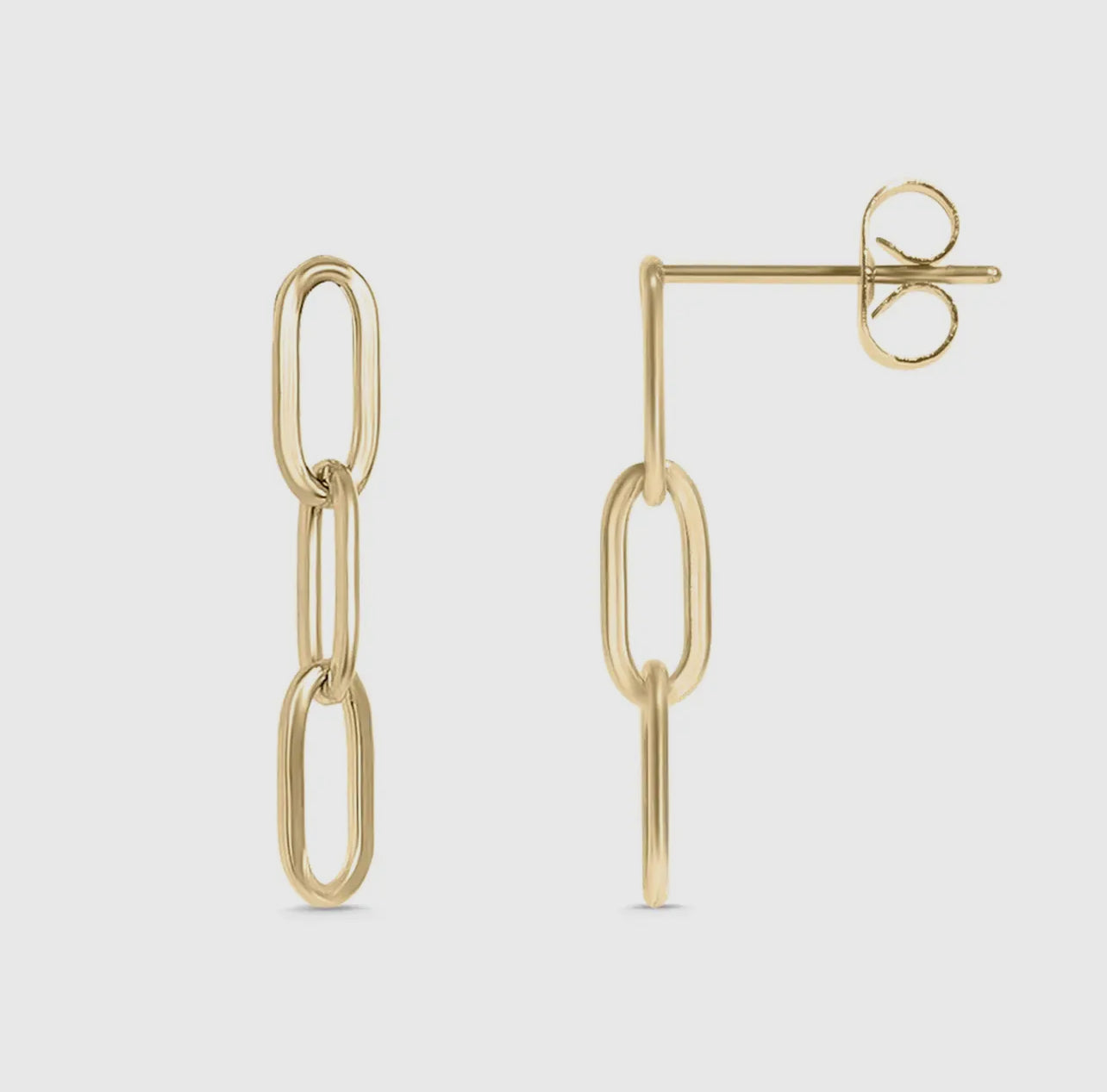 Simple Paper Clip Earring