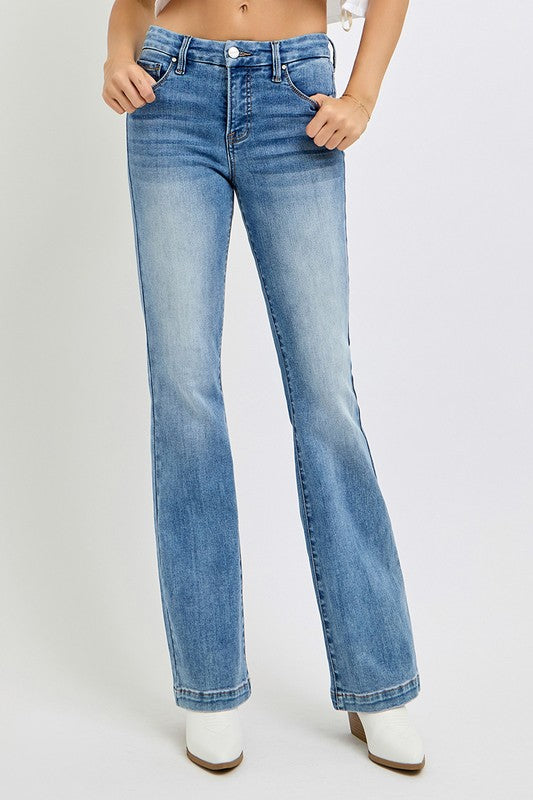 RISEN: Charley Boot Cut MR Tummy Control Jeans