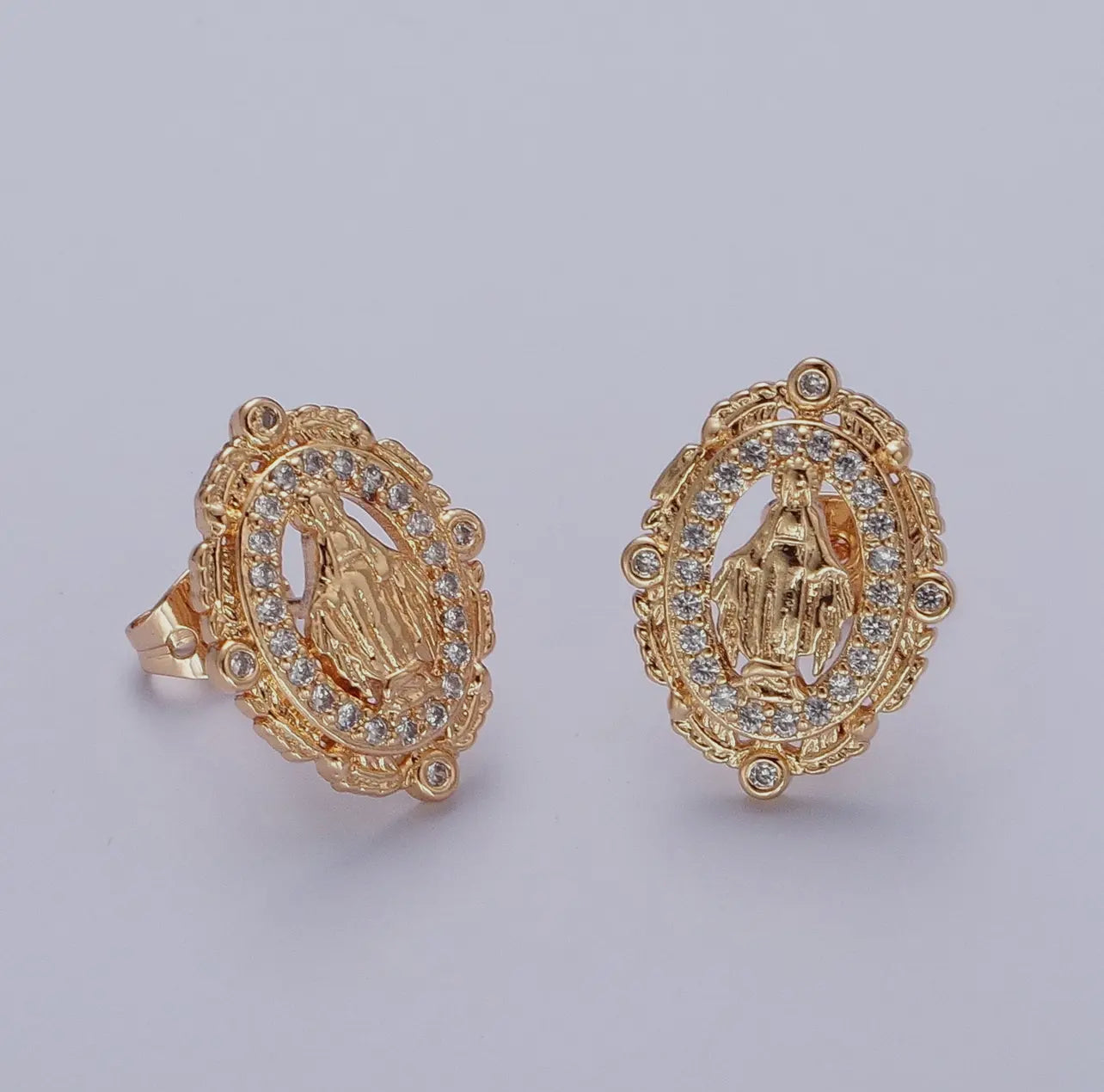 Mother Mary Earrings