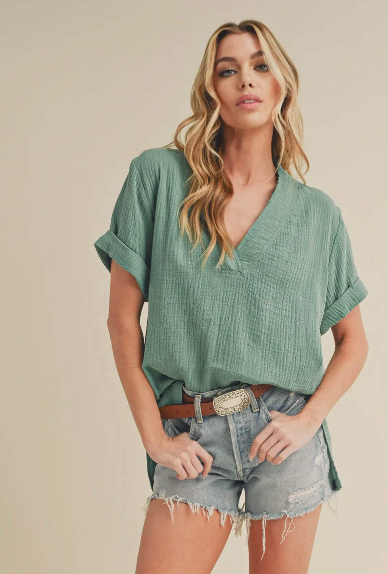 Aemi Muslin Top